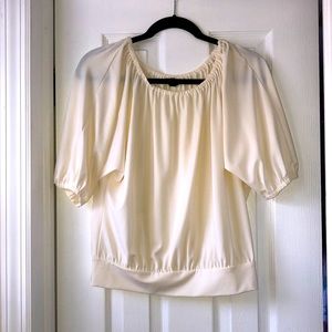 Express cream blouse